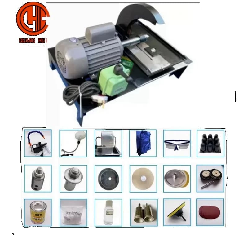【New】Portable 2800r/min Jade Water Cutting Machine Efficient for Jewelry Tools & Equipment