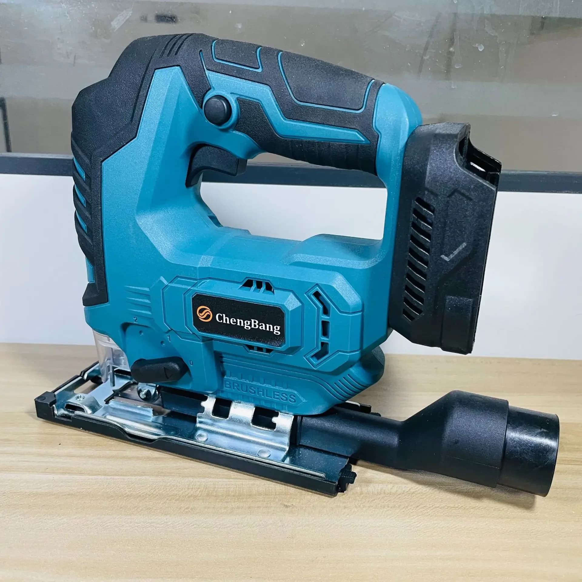 l # High Power Portable Brushless Electric Jig Saw Rechargeable Cordless Wood Metal  Degree Angle Curved Cutting Machine