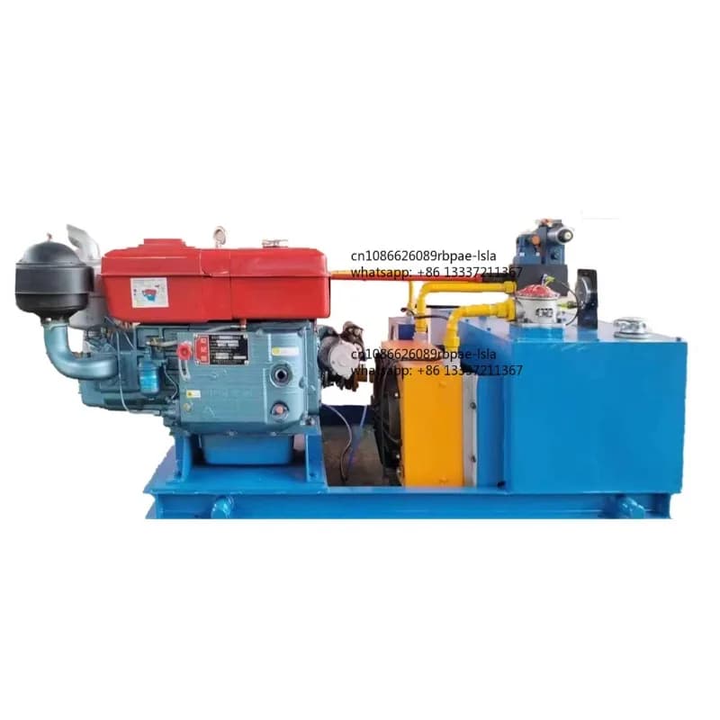 120v 125 h diesel Engine 12gpm Hydraulic Motor Hydraulic Power Unit