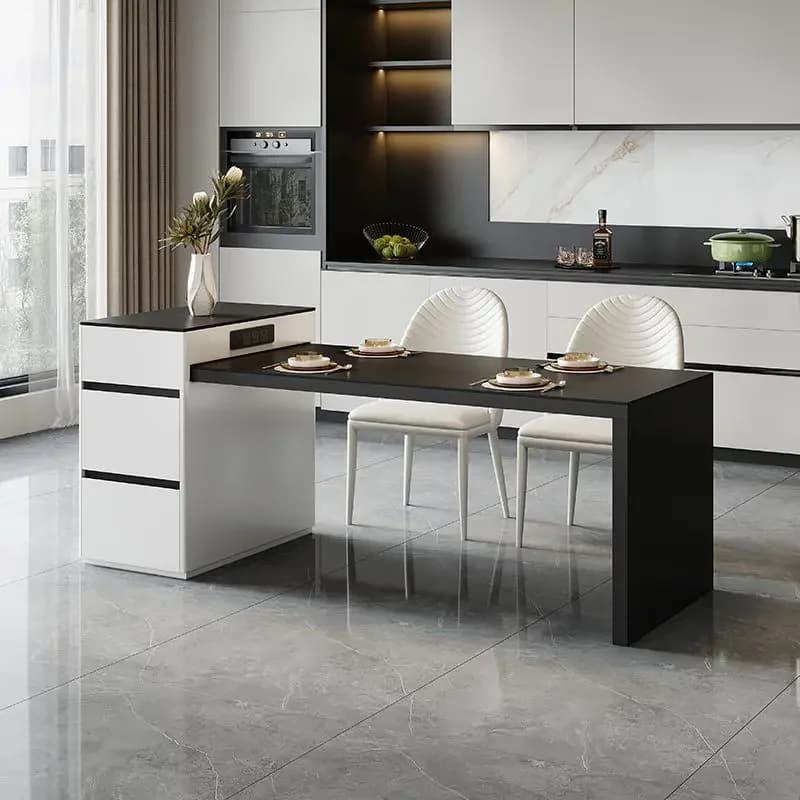 *s for  Dining Tables Restaurant Service Table Kitchen Multifunction Home Furniture Modern Rooms Rectangular  Luxury*
