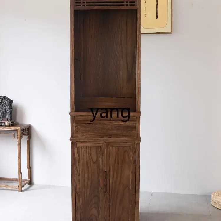 LH   Guanyin Bodhisattva Offering Table New Chinese Style Standing Cabinet