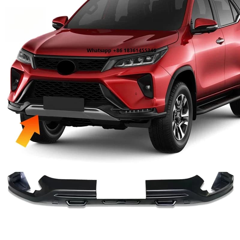 Fotuner Front Lip Rear Lip  Diffuser Lip Car Body Kits ABS Material Exterior Parts