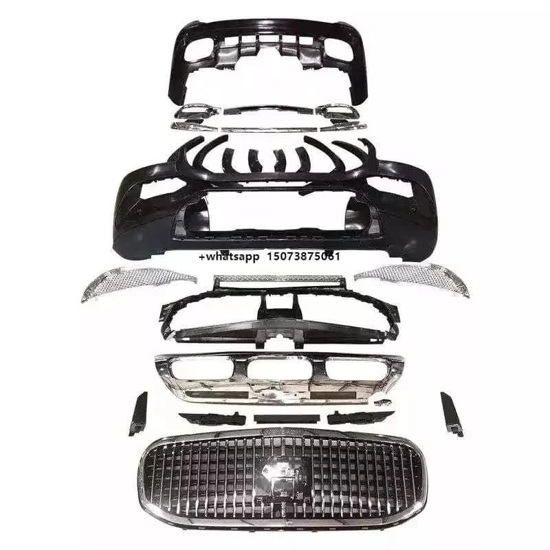 Style PP Body Kit for  GLS W167 20-22 - Front/Rear Bumper, Grille