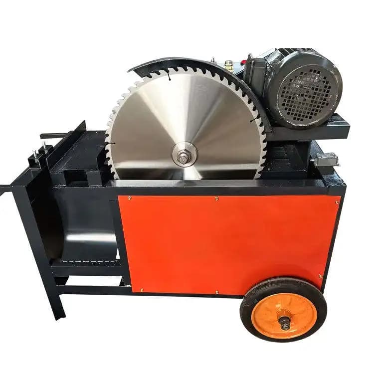 Horizontal Round Wood Cutting Band Saw Multi-Purpose Basic Motor Blade Desktop Panel Saw Automatic Log Sawing Machine