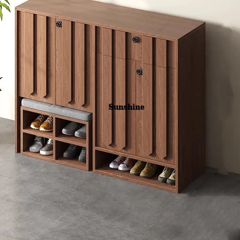 Organizer Mobile Shoe Cabinet Storage Living Room Display  Luxury Box Shoe Shelf Modern Muebles Shoemakers Furniture