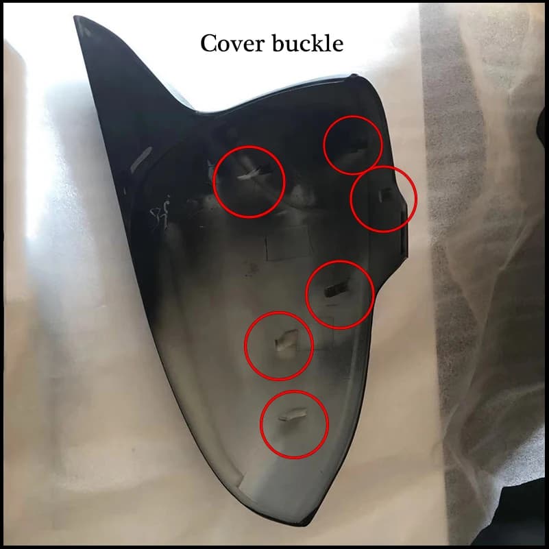 For Toyota Prius Wish Reiz Verso Rearview Mirror Cover Housing Reversing With Turn Signal Model Car Accessories Auto Styling