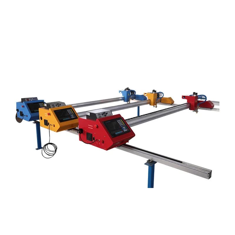 Portable gantry type numerical control cutting machine