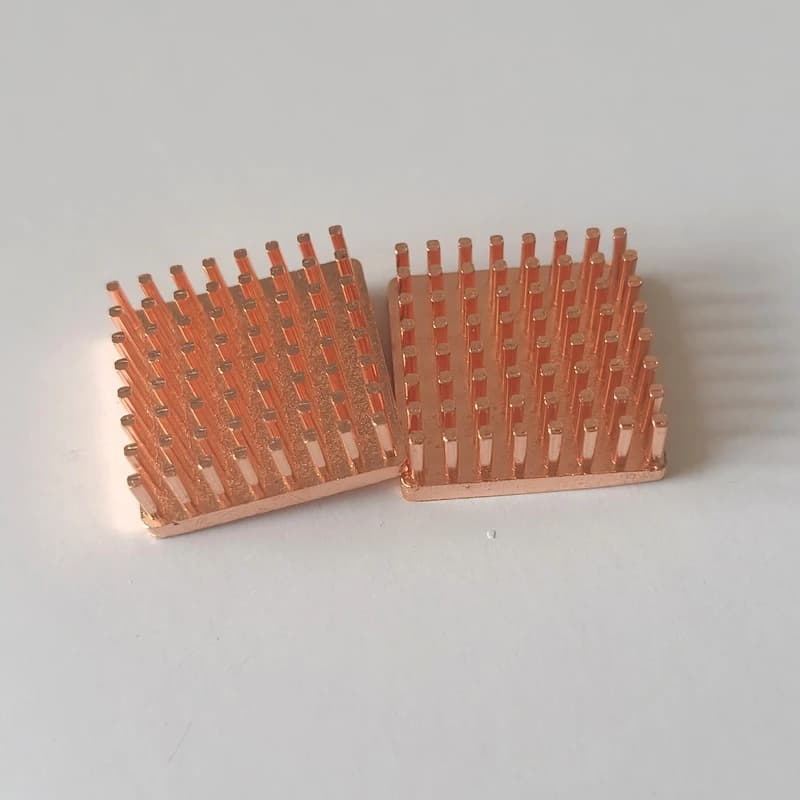 20X20X7mm Small Heatsink Router Overclocking Motherboard Pure Copper Silent GPU Chip Heat Sink Cooling Block