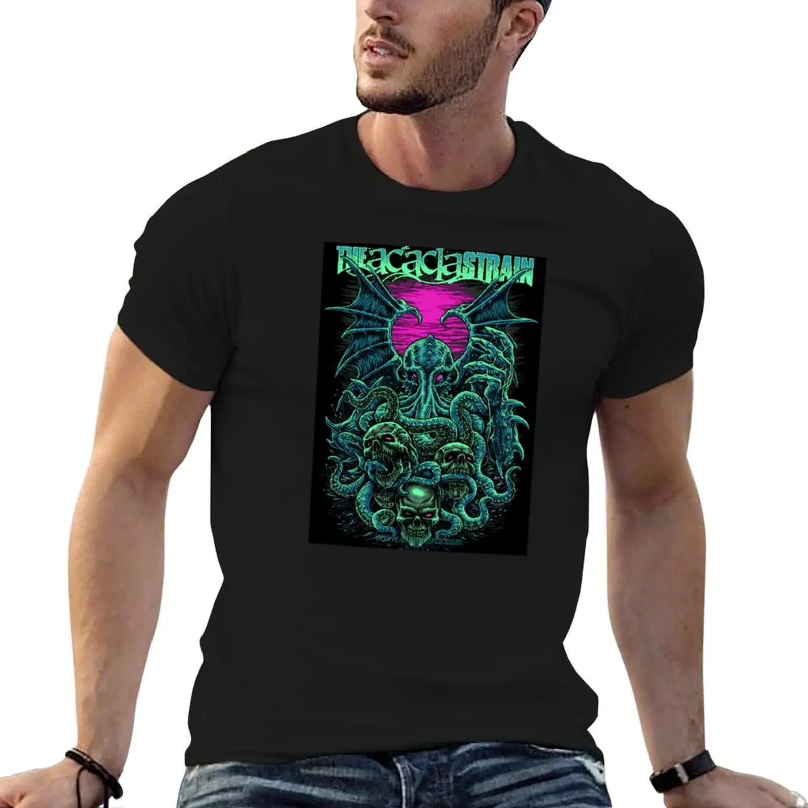 The Acacia Strain band The Acacia Strain band The Acacia Strain band popular T-Shirt Plus Size Quick Dry Sports Tee
