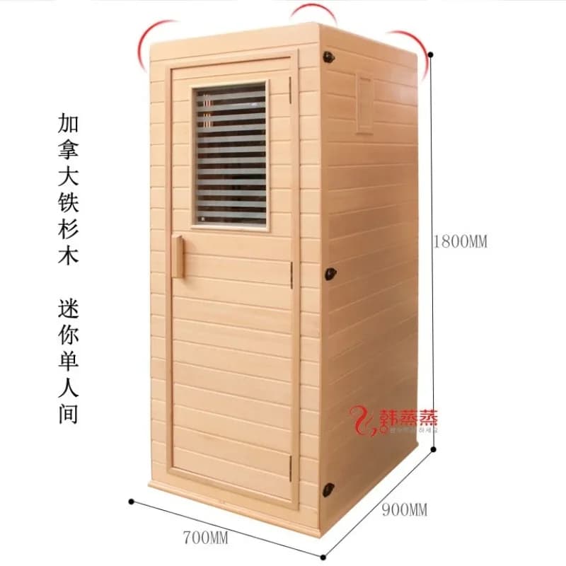 Q-3 Single-Person Tourmaline Nano Room, Light Wave Home Far-Infrared Sauna Box, Full-Month Sweat Sauna Room, Sauna Room