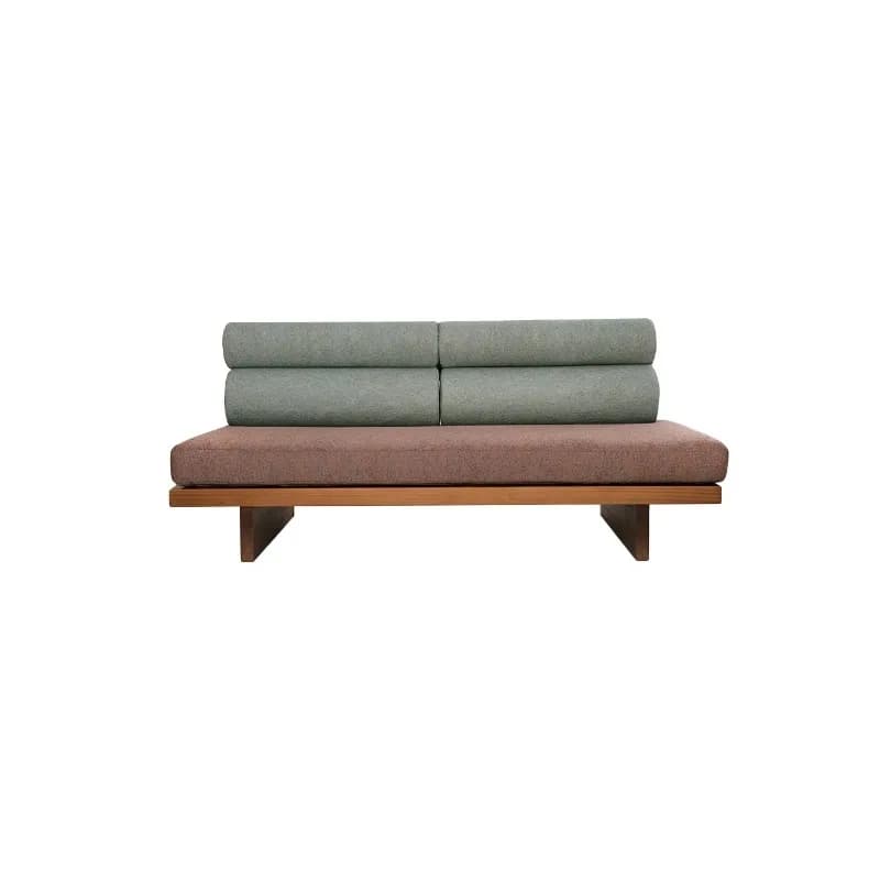 Medieval designer replica Icelandic sofa, model room hotel living room home solid wood simple art sofa chair