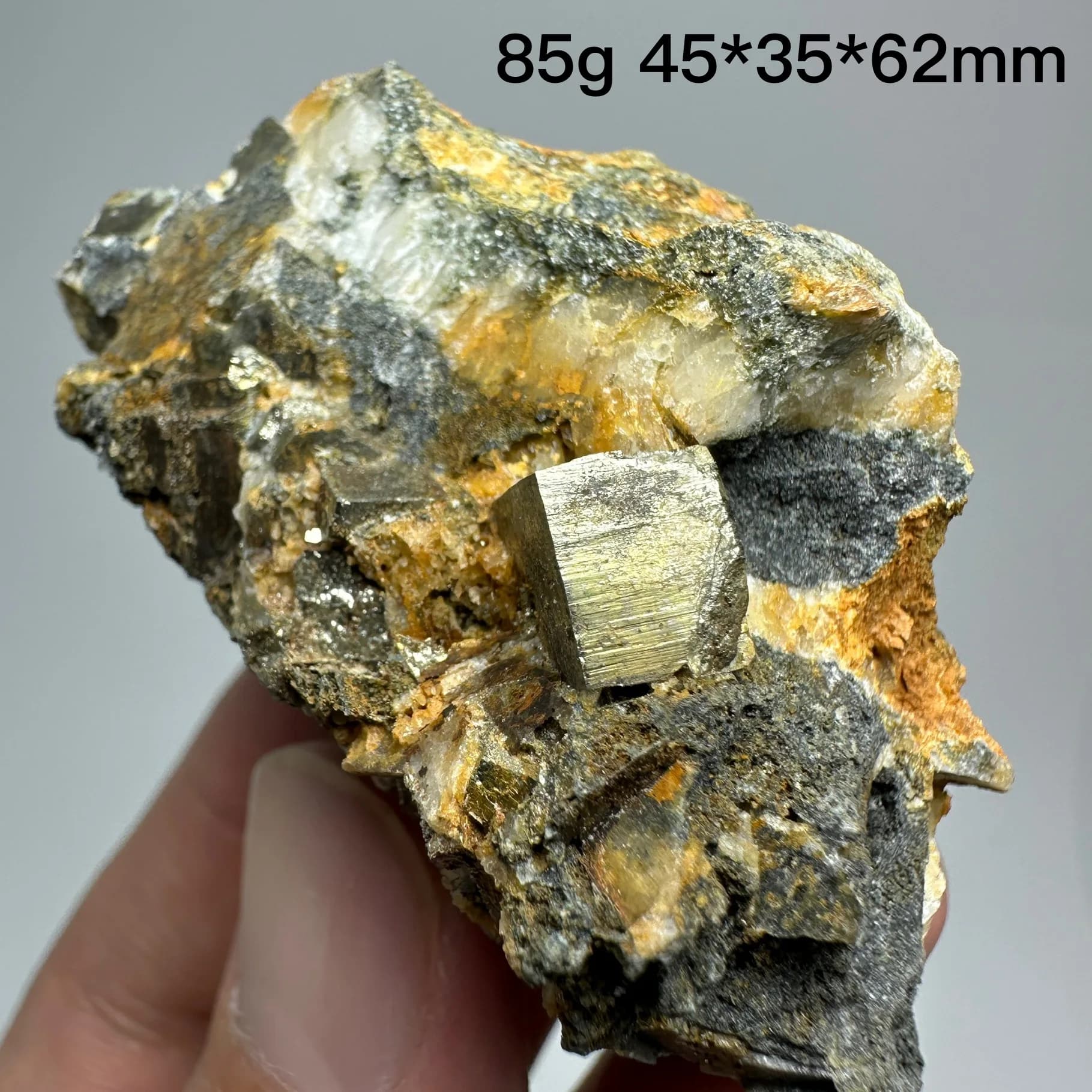 Natural Beijing Pyrite Mineral Raw Teaching Specimen Collection Healing Stone Home Decor