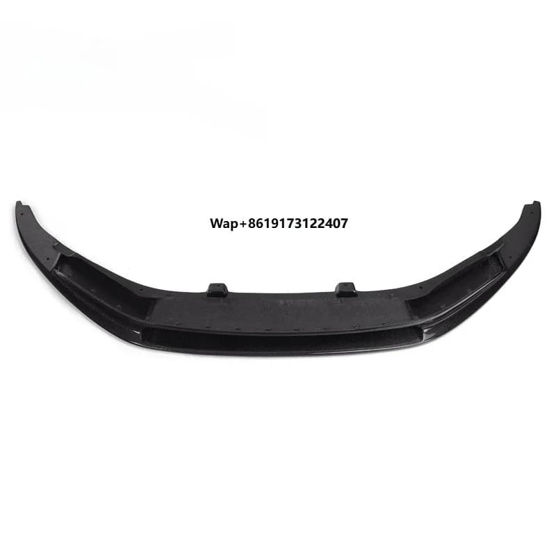 High Quality Carbon Fiber Front Lip for 2016 2017 2018 R8 V Style Car Front Bumper Lip New Condition