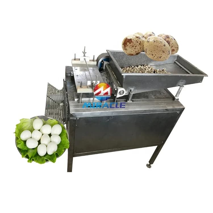 Electric Automatic Boiled Quail Egg Peeler Machine for Sale