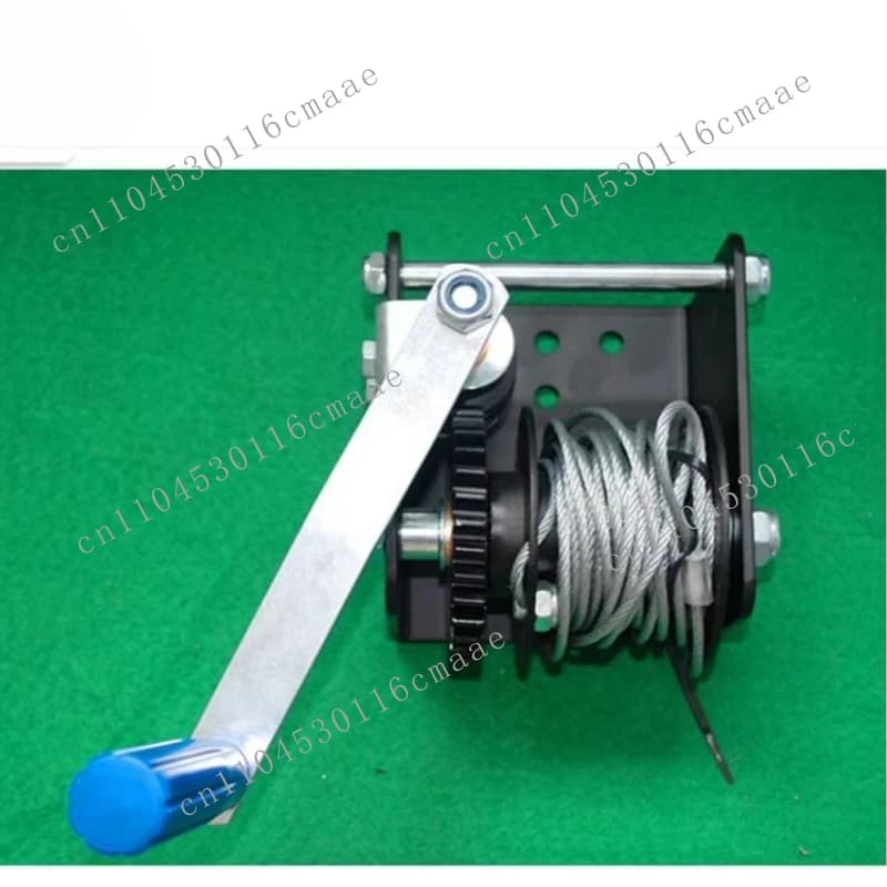 Cheap Wire Rope Worm Gear Winch Manual Boat Winch/ Worm Gear Winch