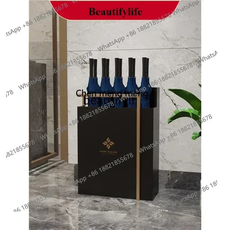 G153 ls Umbrella rack Hotel lobby wrought iron fashion umbrella rack Sales department Umbrella storage rack
