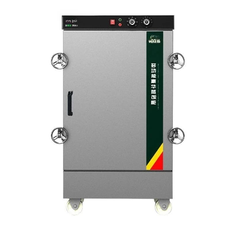 Plateau commercial rice steamer 24-plate electric steamer, school cafeteria rice steamer project 380V