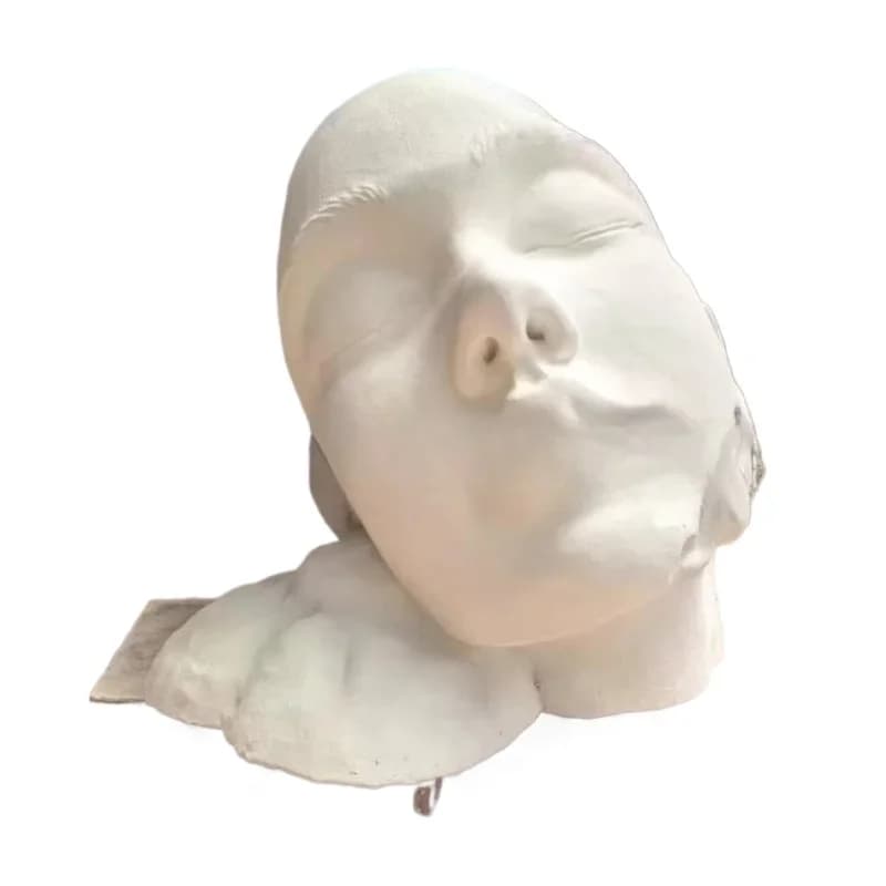 Bubble Internet celebrity giant funny face head model sculpture, afternoon tea coffee shop props photo spot