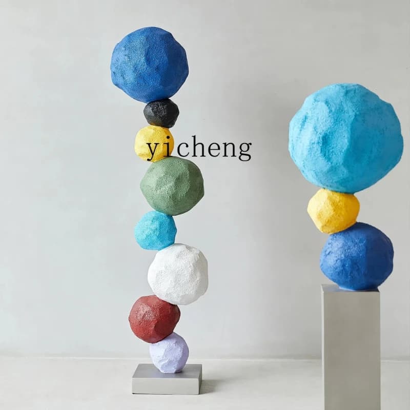 B1 decorative ornaments creative home living room porch color sculpture art soft decoration decorative figurines
