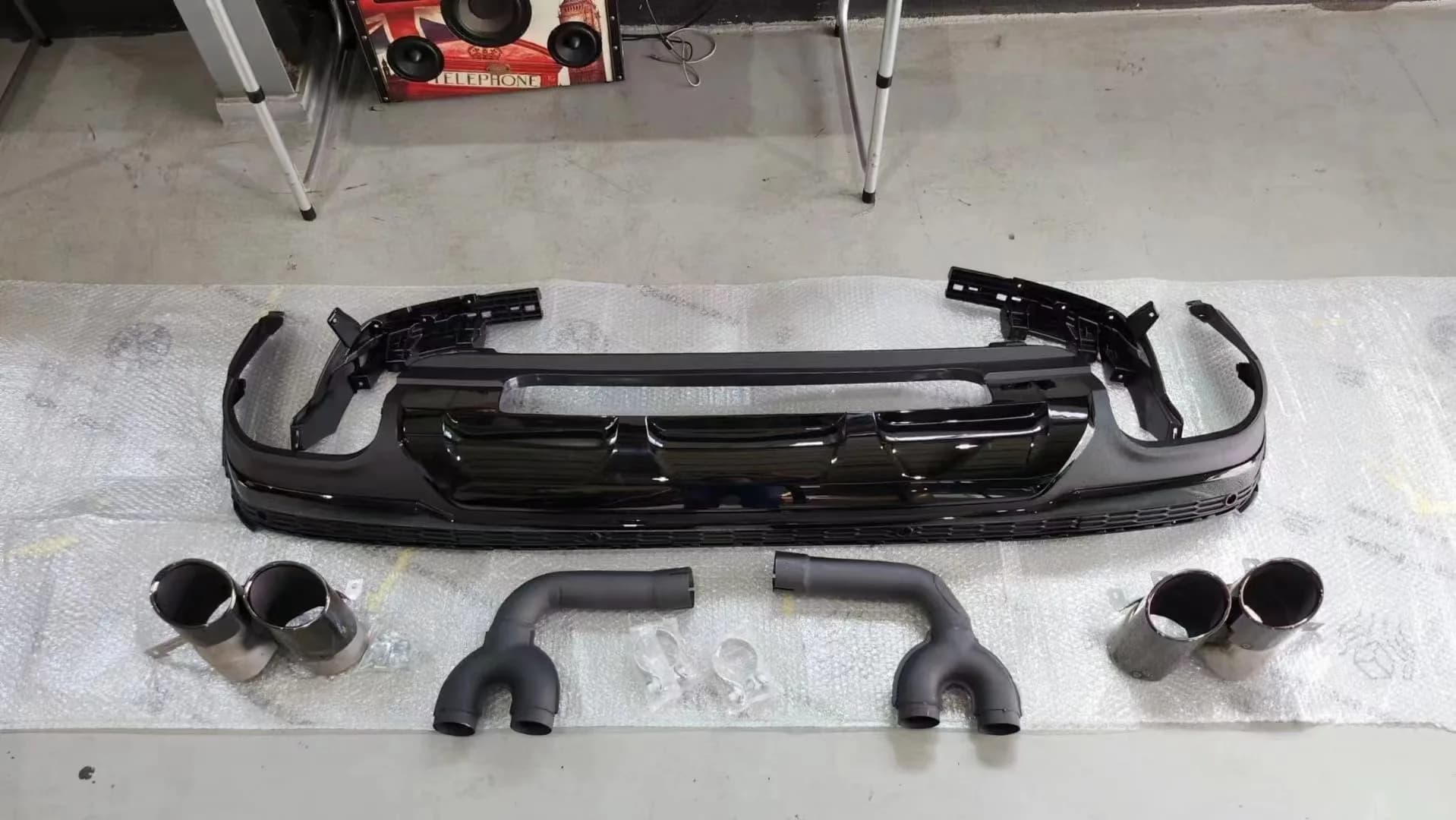 forSQ7 Front Bumper Grille for AUDI Q7 2021-2023 Perfect Fitment