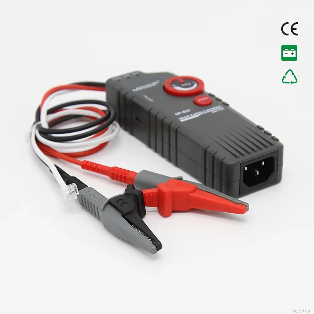 NF-822 Network Cable Locator 1000m High Voltage Wire Tracker Underground Pipe Tracer for Wall Ceiling Line Finding
