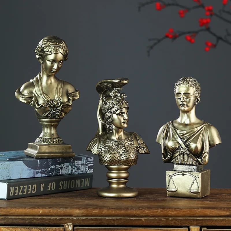 Creative Resin Venus Greek Mythology Statue Goddess Aphrodite Sculpture Nordic Home Art Decoration Art Studio Sketching Props