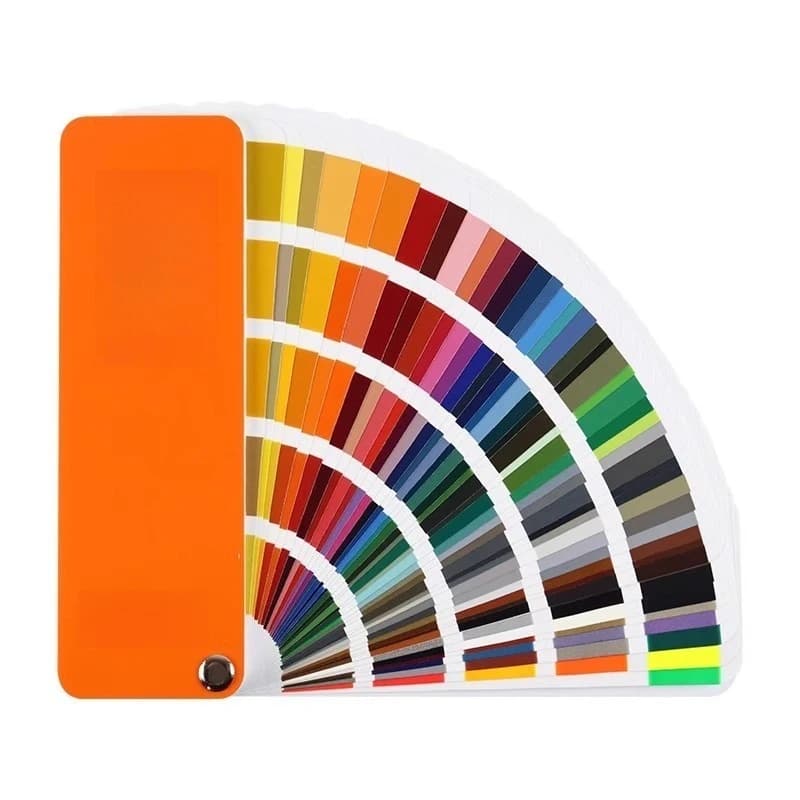 Color card K7 international standard universal color label card paint toning paint Chinese 216 colors