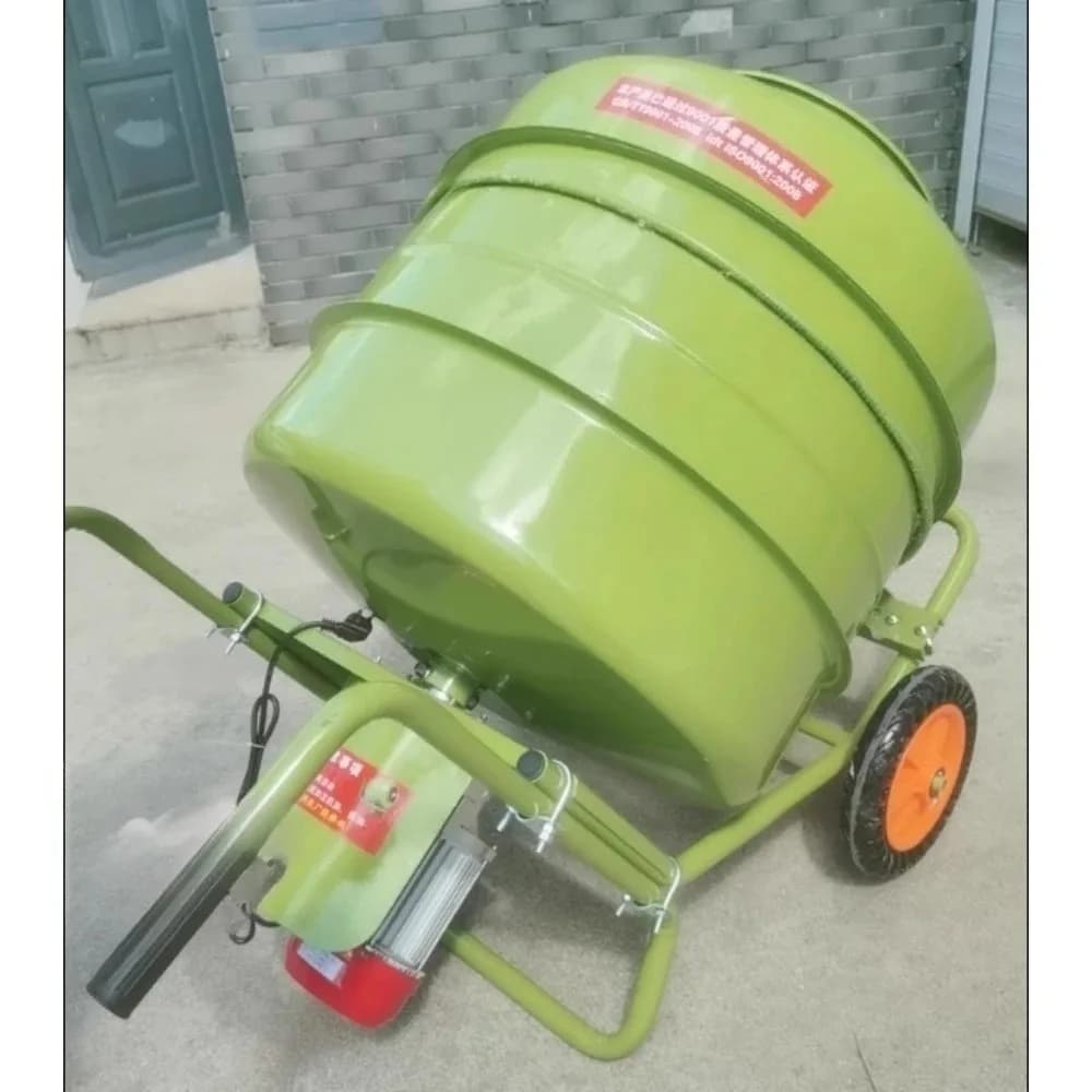 Portable Concrete Machinery Mixer 280-600L Manual Cement Mixer Concrete Mixer
