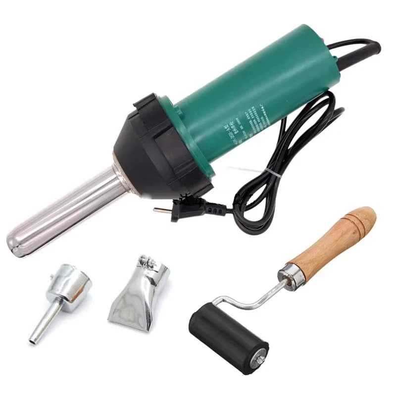 40-550℃ DSH-A 1080W Straight-Handle Temperature-Adjustable Plastic Welder Integrated Welder/Hot Air Gun