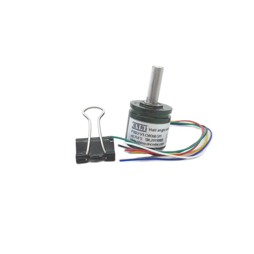 P3022-V1-CW360-SPI Miniature 360 Degree Contactless Analog Hall Effect Angle Position Sensor