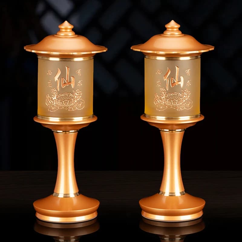 pure copper glazed fairy home supplies desktop ornaments decorative supplies set incense burner offering supplies