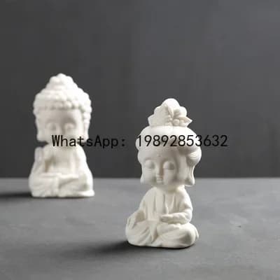 V5.11  Buddha tea pet ornament Zen Buddha home bogu frame decoration car ornament