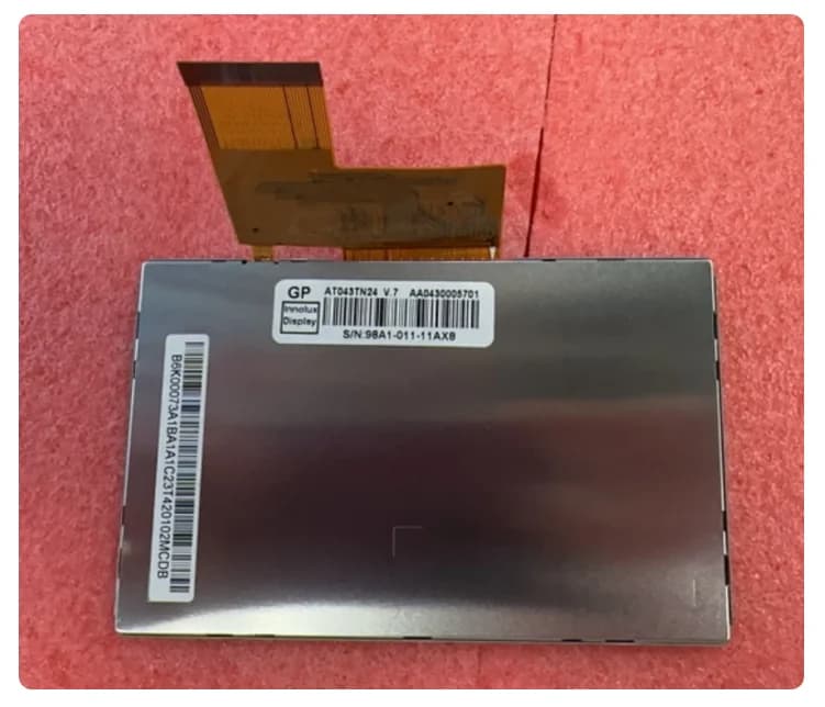 New 4.3 Inch Display AT043TN25 V2/V.2 AT043TN24 V7/V.7 V.1 with Touch Screen