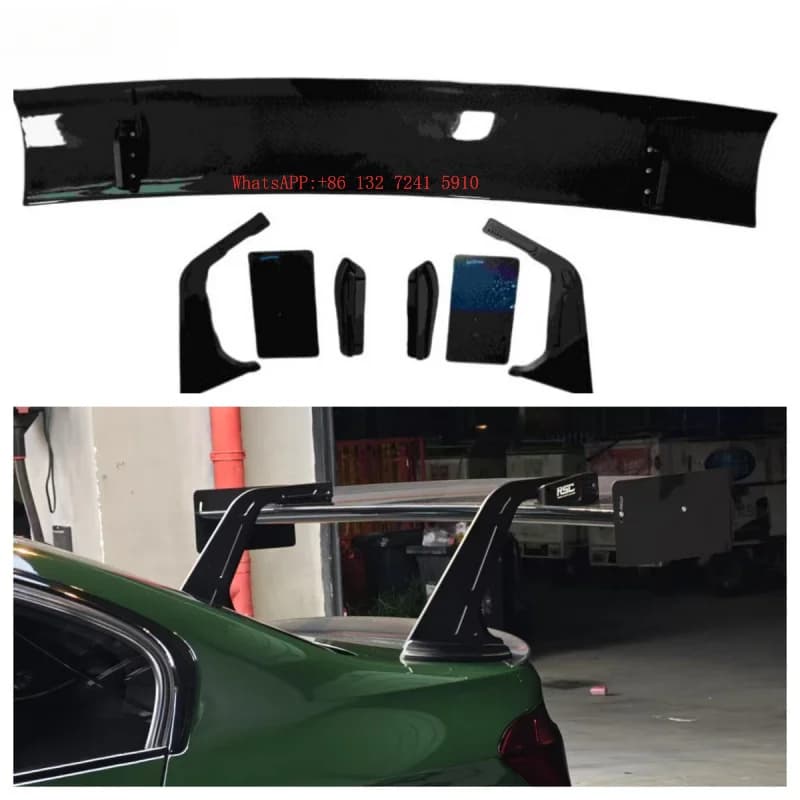 Dry Carbon Fiber Wing Rear Spoiler