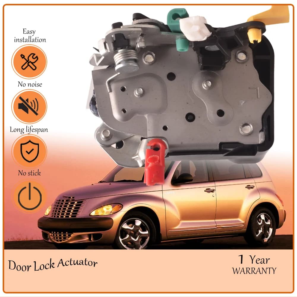 Lock Latch Unit, applies 2001-2010 Chrysler PT Cruiser, well-built rear left oem 940-204,DLA576,5027075AA,5027075AB,5027075AC