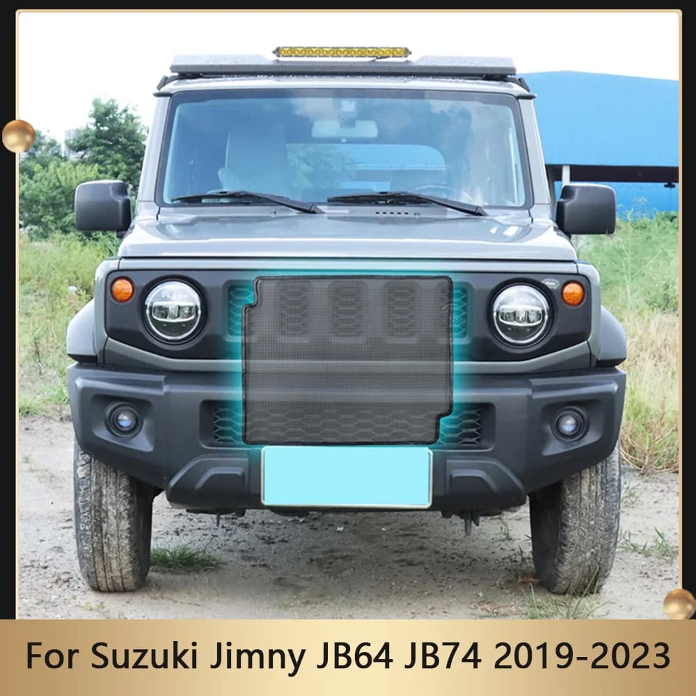 Water Tank Insect Net Front Bumper Insect Nets Mesh Grille Cover For Suzuki Jimny JB64 JB74 2019-2023 Accessories
