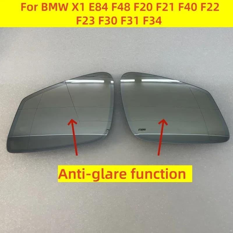 For BMW X1 E84 F48 F20 F21 F40 F22 F23 F30 F31 F34 Newly Produced High-Quality Auto Dimming Anti Glare Heated Rear Mirror Glass