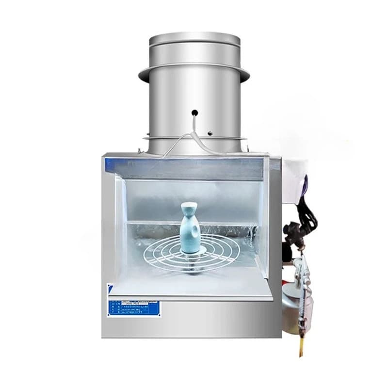 Small DIY small paint cabinet, environmentally friendly dust removal paint cabinet, simple operation, no assembly required