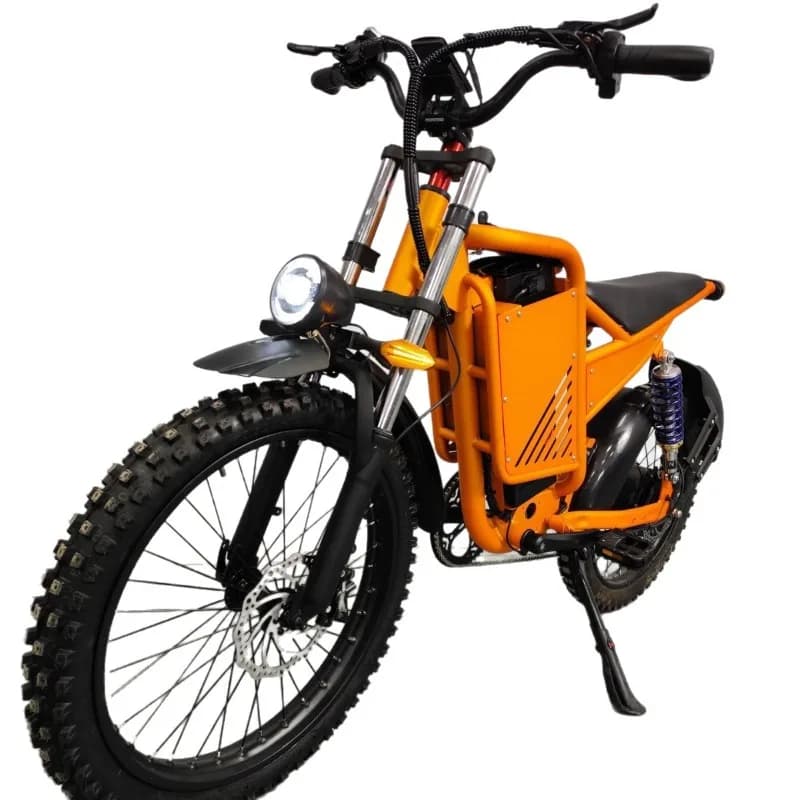 Electric power bicycle Dual motor electric moped Dual shock absorption Dual drive motor electric vehicle