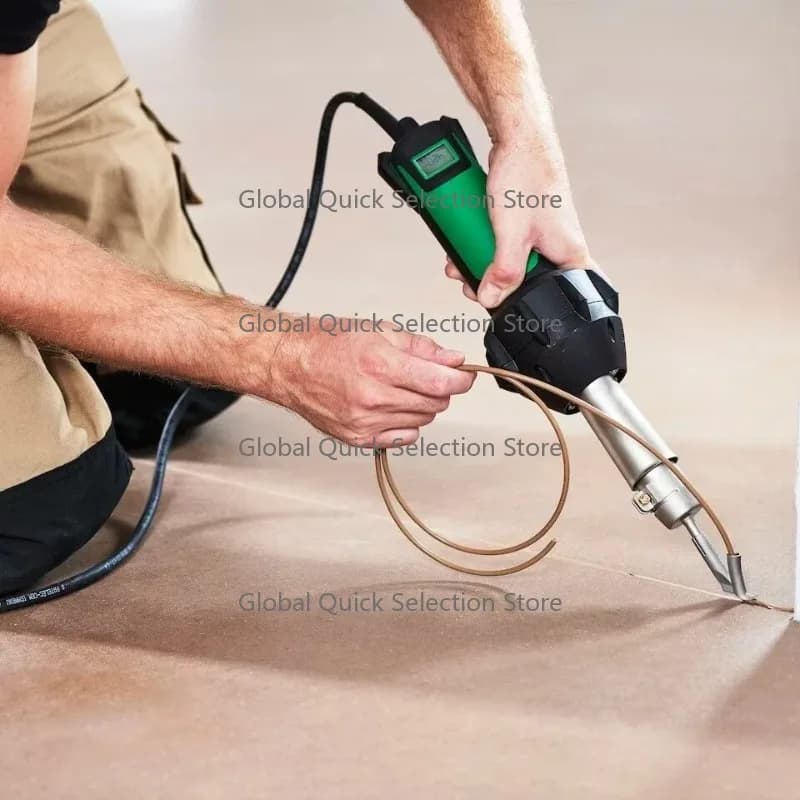 Original Leister TRIAC AT Hot Air Welding Tool With Digital Display 1600W For Welding and Shrinking Plastic