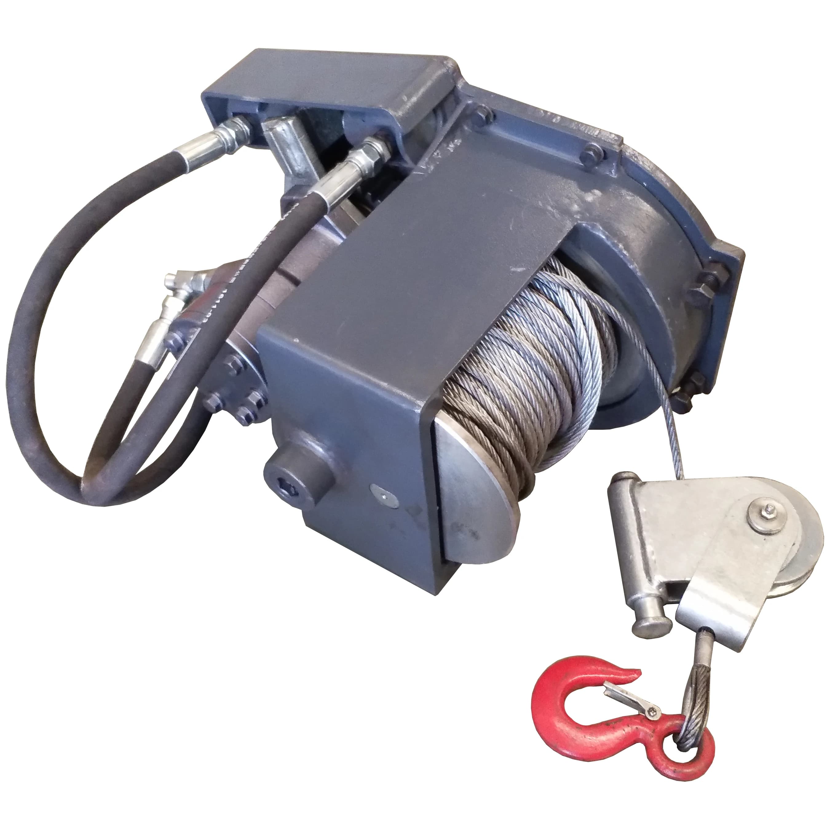 Hydraulic Winch Manual Control 16-22 MPa Operating Pressure Log Splitter/Crane/Mini Tractor Attachments