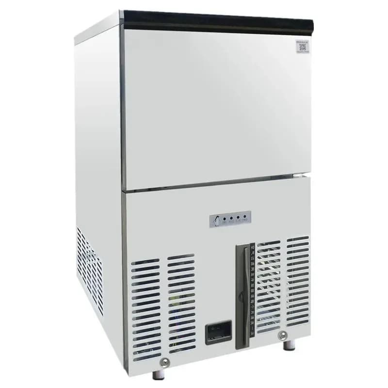 Ice machine, milk tea shop cafe bar small 35KG ice granulator