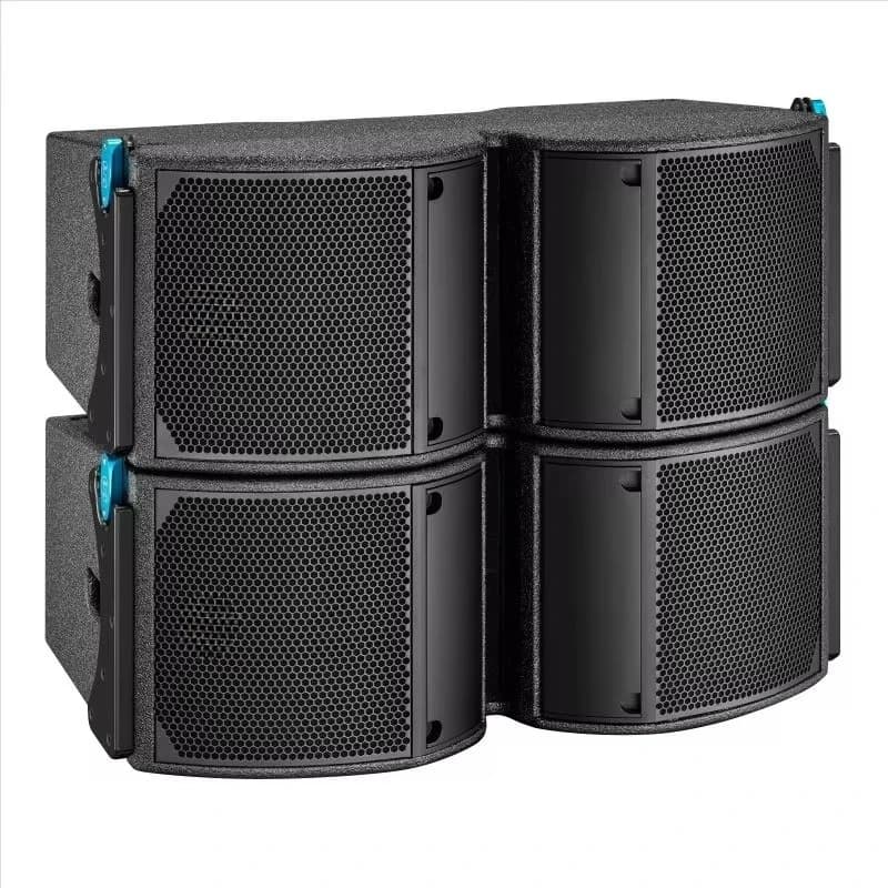 Hot Sale Audio Speaker Design Passive Dual 10 Inch Full-Range Line Array Professional Stages Speaker