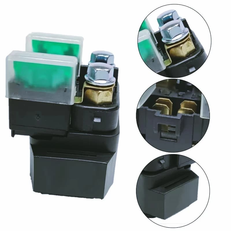 ZF-T Solenoide de relé de arranque eléctrico para YAMAHA YX YZF 600 1000 R1 R6 XV 1900