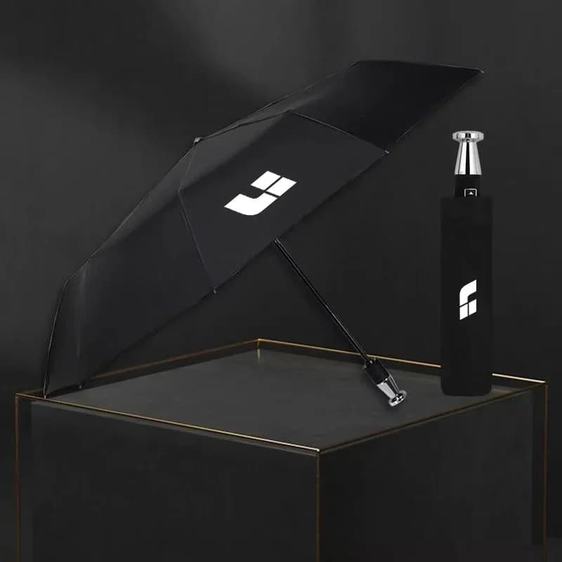 For LEADING IDEAL One Li Auto L9 L6 L8 L7 Mega i8 Car Automatic Folding Windproof Sunshade Umbrella Automobile Accessories