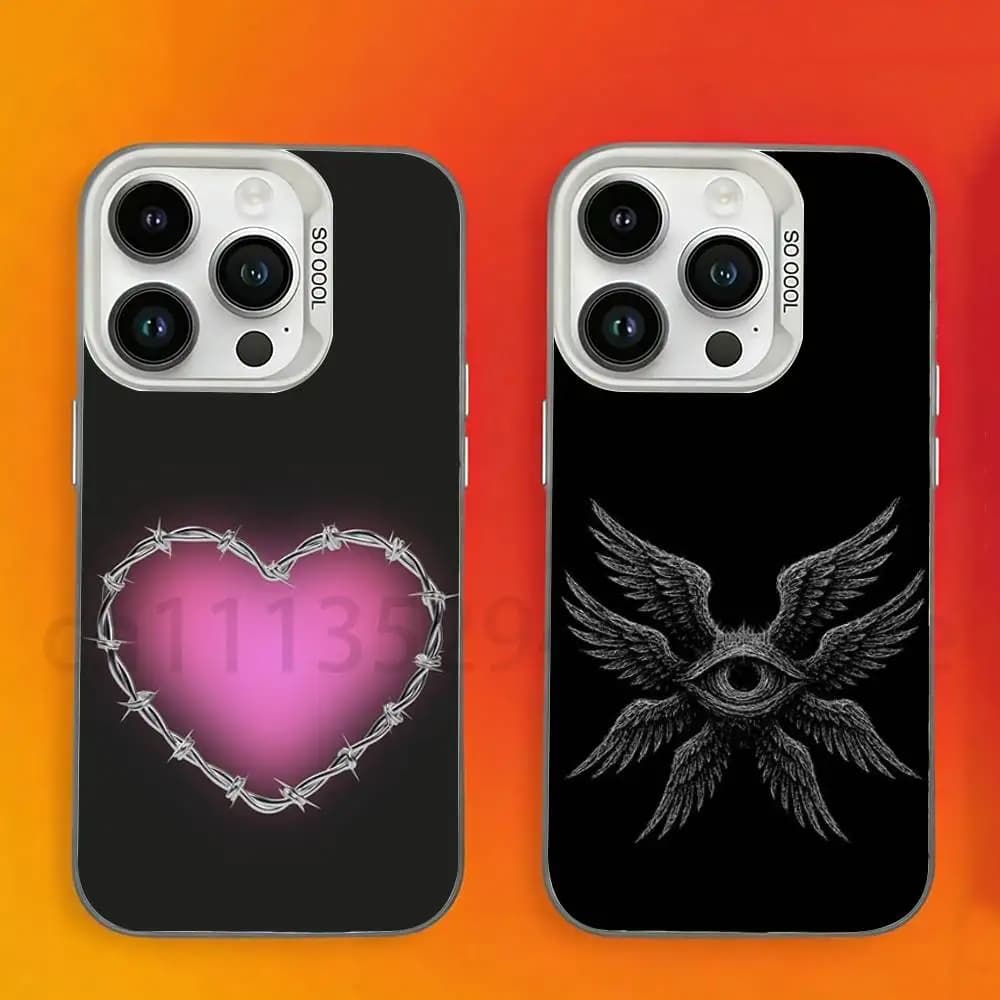 Simple patterns Phone Case For iPhone 17,16,15,14,13,12,11,Pro,Max,Plus,Mini, Anti Fall Matte Hard Bumper
