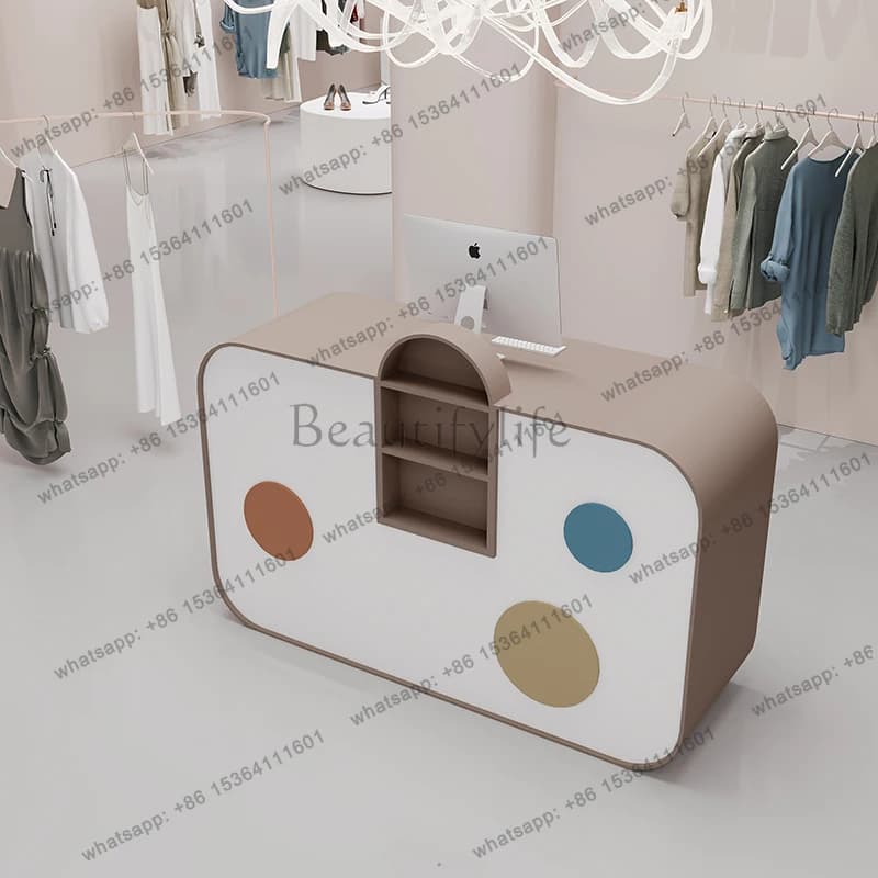 customized Glamour Bar Counter Beauty Salon Cashier Counter Bar Counter Modern Office Escritorio De Recepcion Office Furniture