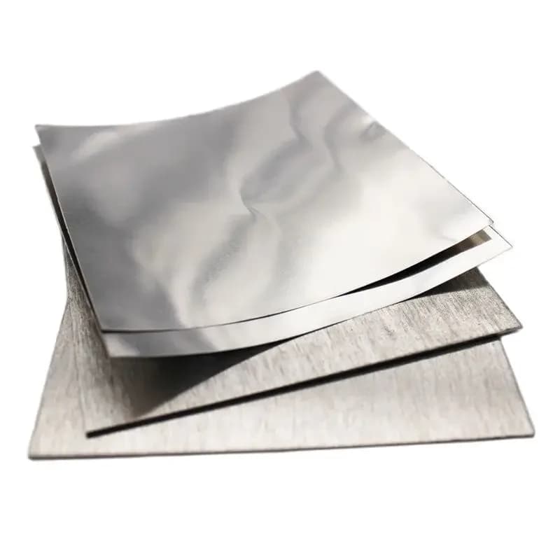 Pure Zinc Sheet Plate Metal Foil Sheet 0.01mm To 6mm Thickness