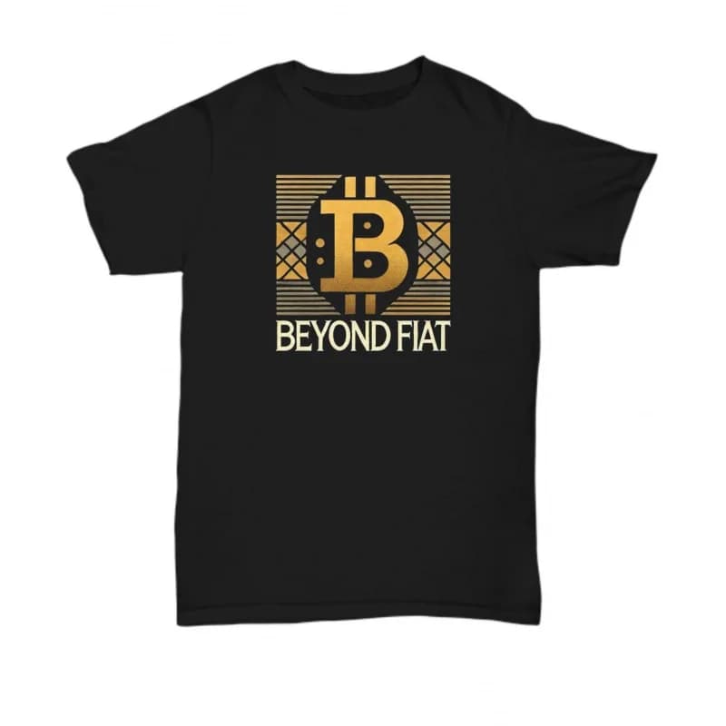 0404 Bitcoin Crypto style Gift t shirt for Crypto Traders BTC Fan Beyond Fiat printed Bitcoin Symbol Graphic Tee All size tops