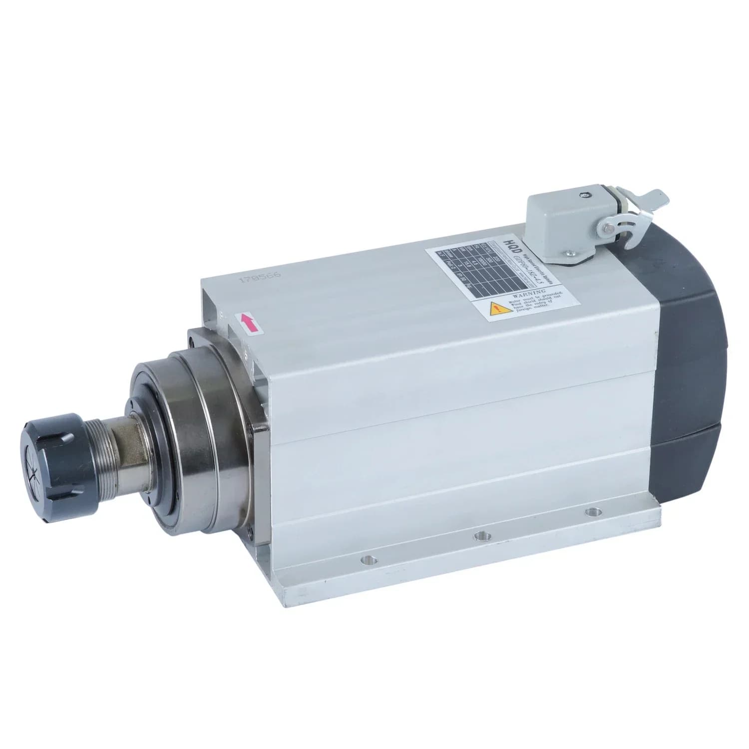 GDF60-24Z-4.5 ER25 4.5KW 24000rpm 9A 380V Air Cooling Spindle Motors CNC Router Spindle Motor